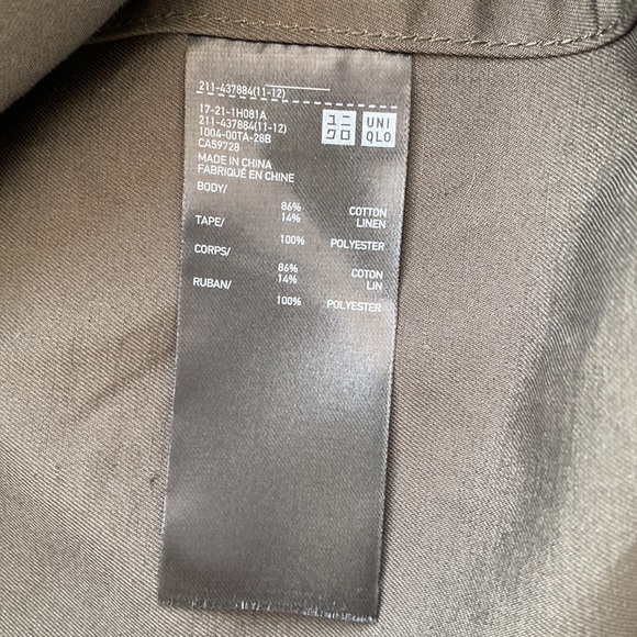 Uniqlo +J Cotton/Linen Safari Jacket - Picture 9 of 10